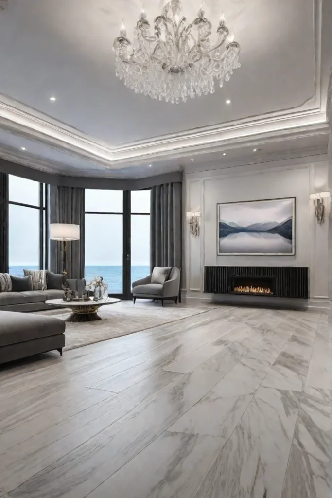 Living_room_with_fireplace_and_marble_border_on_hardwood_floor