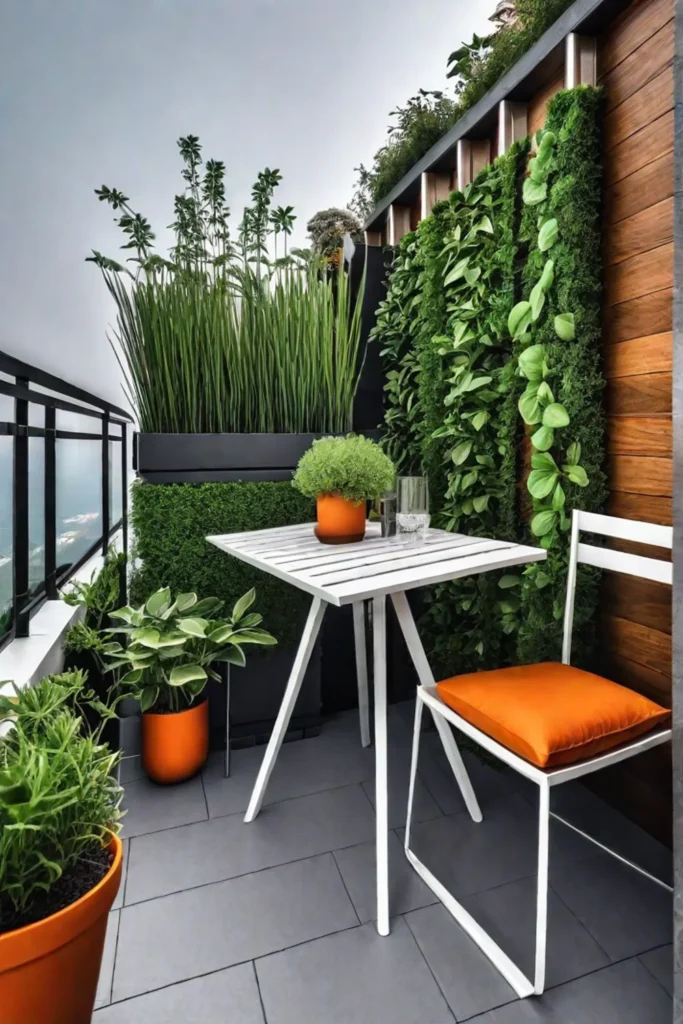 Stylish planters balcony herb garden culinary inspiration