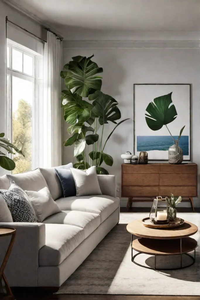 Budgetfriendly living room inspired by designer brands