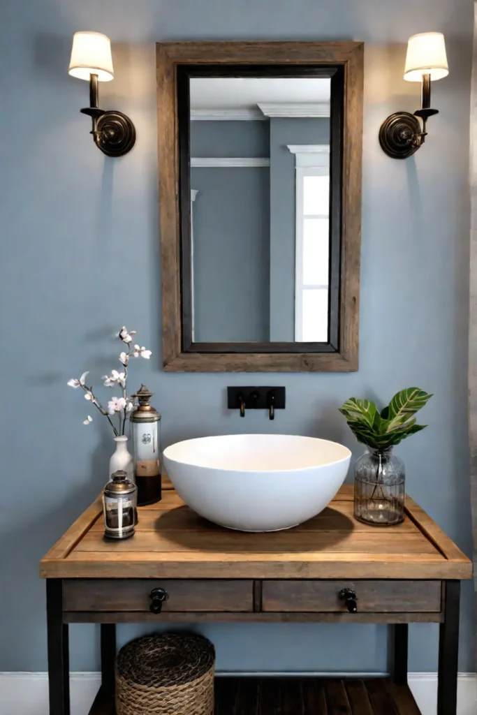 Farmhouse bathroom style