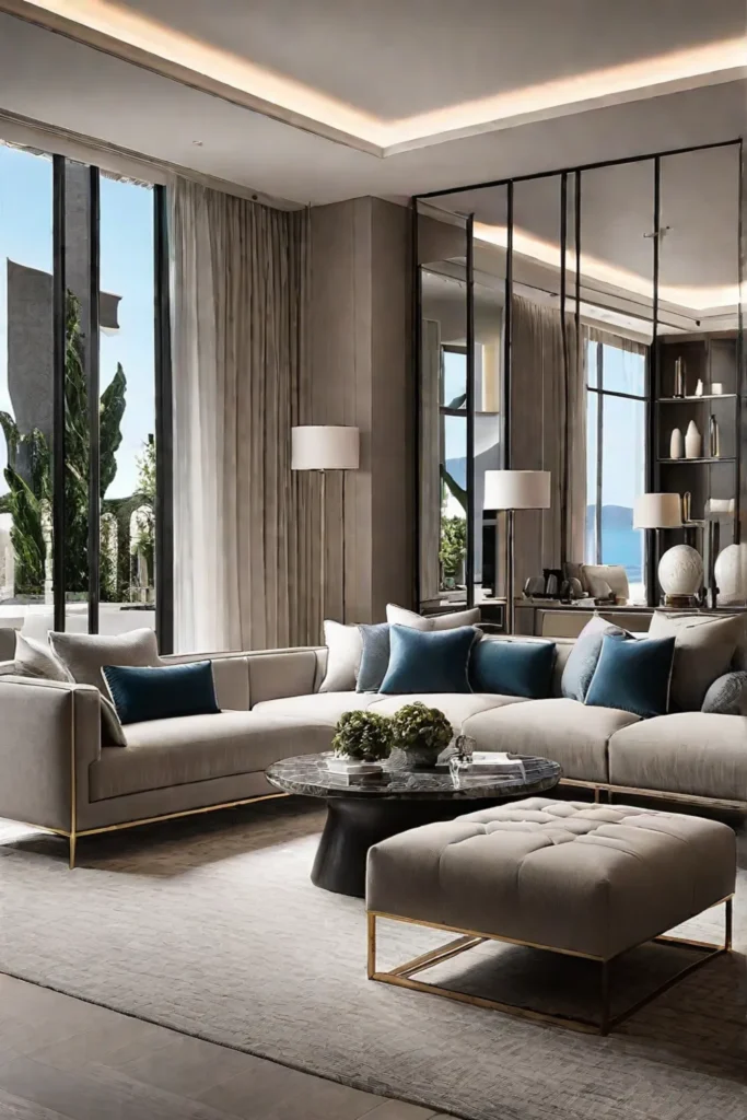 Four Seasons Inspired Living Room Design